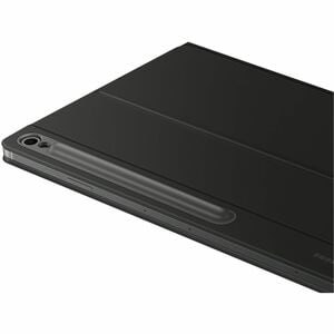 Housse/Clavier Samsung Book Cover - Porte-livres Style Samsung Galaxy Tab S10 FE+ Tablette - Noir - 202,5 mm Hauteur x 301