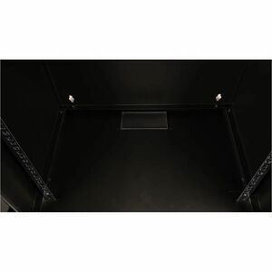 Roline 12U Wandmontierbar Geschlossener Schrank Rackschrank für Networking, Gehäuse380 mm Rack Depth - Schwarz - Glas, Sta