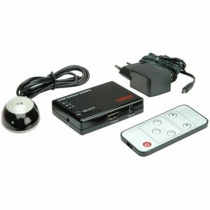 Roline Audio/Video-Schalter - Kabel - 3840 x 2160 - 4K - 2160p - 3 Eingabegerät - 1 Display - Monitor, Projektor, DVD-Play