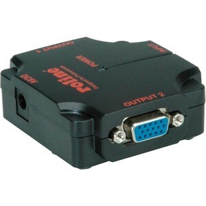 Roline Videoadapter - 1 - 1920 x 1440 Supported - Schwarz