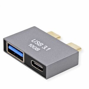 Roline Datentransferadapter - Silber
