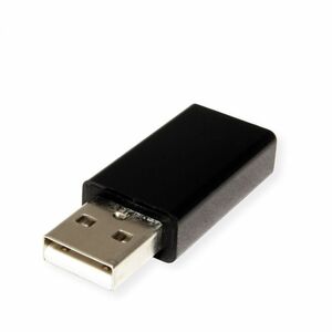 Roline Datentransferadapter - 1 - Anschluss 1: USB A, Stecker - Schwarz