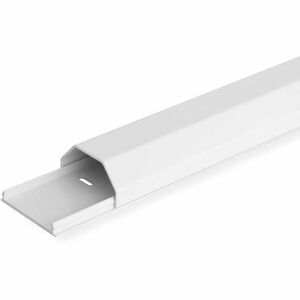 Roline Kabelschutz - Weiß - Kabelabdeckung - 1,1 m Länge - Aluminium