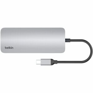 Belkin Connect USB-C 6-in-1 Multiport Hub - for Notebook, Desktop PC, Tablet PC, Smartphone, Monitor - Memory Card Reader 