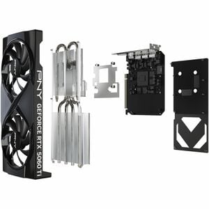 PNY NVIDIA GeForce RTX 5060 Ti Graphic Card - 8 GB GDDR7 - Full-height - 7680 x 4320 - 2.41 GHz Core - 2.57 GHz Boost Cloc