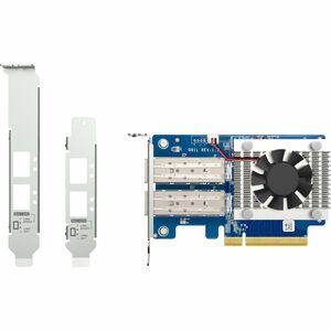 QNAP QXG-10G2SF-NXE Cartão Ethernet 10 GB para Dispositivo de armazenamento NAS, PC - 10GBase-X, 1000Base-X - SFP+ - Cartã