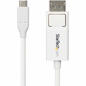 StarTech.com 2 m DisplayPort/USB-C AV-Kabel - 1 - Cable for Audio-/Video-Gerät, Display, MAC, Smartphone, Notebook, Monito