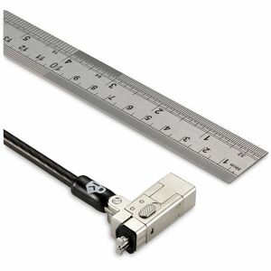 Kensington Slim NanoSaver 2.0 Cable Lock For Notebook - 1.80 m Cable - Master Keyed Lock - Carbon Steel - For Notebook