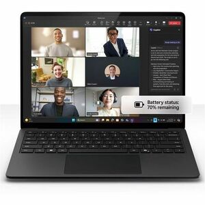 Microsoft Surface Laptop 7 35.1 cm (13.8") Touchscreen Copilot+ PC Notebook - Intel Core Ultra 7 - 16 GB - 512 GB SSD - Bl