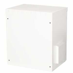 Roline 12U Wall Mountable Enclosed Cabinet Rack Cabinet for Rack535 mm Rack Depth - 482.60 mm Rail Depth - Light Grey - St