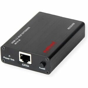 Roline Video Extender Transmitter/Receiver - Wired - 45 m Range - 1 x Network (RJ-45) - 1 x HDMI In - 1 x HDMI Out - 1 - 1
