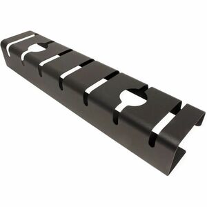 Roline Cable Organizer - Black - 2 Piece Pack - Cable Tray - 1.1 m Length