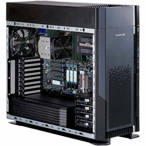 Supermicro SuperWorkstation SYS-551A-T - 塔式 - 1 x 处理器支持 - Intel W790 芯片 - 2 TB DDR5 SDRAM 最大内存支持 - 16 Total Memory Slots -