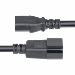 StarTech.com 15ft (4.5m) Power Extension Cord, C14 to C13 PDU Power Cord, 15A 250V, 14AWG, UL Listed - 15ft universal powe