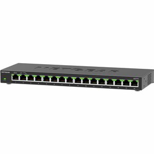 Netgear Business GS316v3 16 Ports Ethernet Switch - Gigabit Ethernet, Fast Ethernet - 10/100/1000Base-T - 2 Layer Supporte