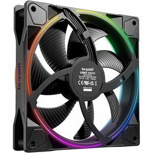 be quiet! Light Wings BL134 Kühllüfter - 140 mm Maximum Fan Diameter - 1 x Fan(s) - 87,33m³/h Maximum Airflow - 1300 U/Min
