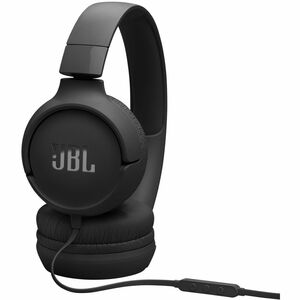 JBL Tune 520C Wired On-ear, Over-the-head Stereo Headset - Black - Binaural - Ear-cup - 32 Ohm - 10 Hz to 40 kHz - 20 cm (