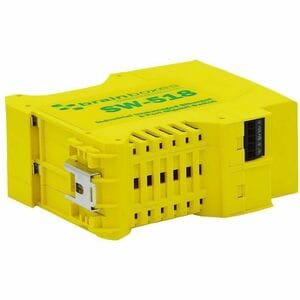 Brainboxes SW-518 Ethernet Switch - 8 Ports - Gigabit Ethernet - 10/100/1000Base-T - 2 Layer Supported - 6.50 W Power Cons