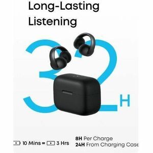 soundcore AeroClip | Open-Ear Clip-On Earbuds with Adaptive Comfort - Stereo - True Wireless - Bluetooth - Open-ear, Earbu