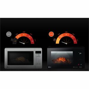 LG NeoChef MH1596DIR Uno solo Horno de microondas - Negro - 42.48L Capacidad - Microondas, Gratinado (Grill), Asar - 1.35k
