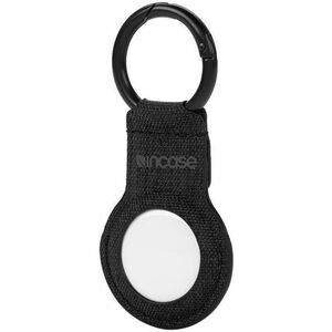 Incase Woolenex AirTag Asset Tracking Tag Holder - 91.4 mm x 40.6 mm x 5.1 mm x - Metal, Polyester - Graphite - Key Ring, 