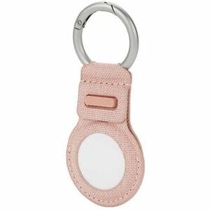 Incase Woolenex AirTag Asset Tracking Tag Holder - 91.4 mm x 40.6 mm x 5.1 mm x - Metal, Polyester - Blush Pink - Key Ring