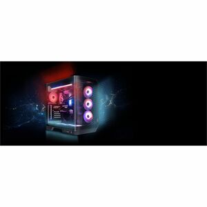 MSI Vision ZS Vision Elite ZS 9NVZ-1481US Gaming Desktop Computer - AMD Ryzen 9 9950X3D - 64 GB - 2 TB SSD - Black - AMD B