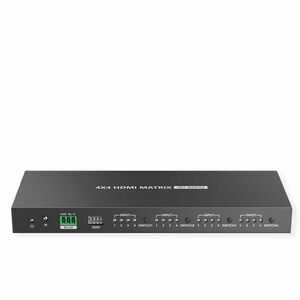Value Audio/Video Switchbox - Cable - 4096 x 2160 - 4K - 2160p - 4 Input Device - 4 Display - Computer, Display, Monitor, 