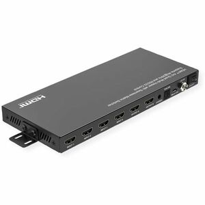 Value Audio/Video Switchbox - Cable - 3840 x 2160 - 4K - 2160p - 4 Input Device - 2 Display - Projector, TV - 1 x USB - 4 