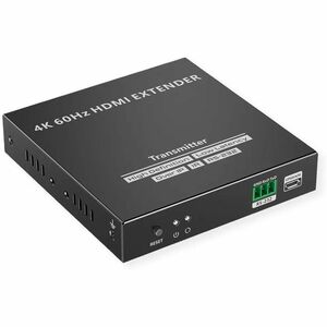 Value Video Extender Transmitter/Receiver - Wired - 1 Input Device - 2 Output Device - 120 m Range - 2 x Network (RJ-45) -