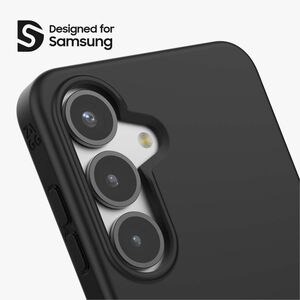 ZAGG Milan Snap Hülle für Samsung Galaxy S25 Smartphone - Schwarz - Sturzsicher, Kratzfest, Rutschfest - Graphen - Kann dr