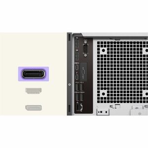 Dell Pro Max FCT2250 Desktop Computer - Intel Core Ultra 9 285 - vPro Technology - 32 GB - 1 TB SSD - Tower - Black - Inte