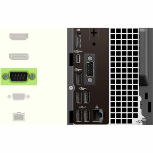 Desktop Computer Dell Pro Max FCS1250 - Intel Core Ultra 7 265 - vPro-Technologie - 32 GB - 1 TB SSD - Slim PC - Schwarz -