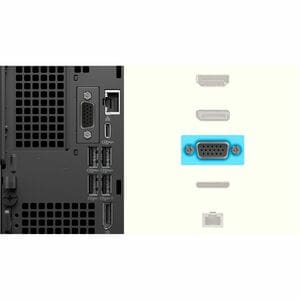 Desktop Computer Dell Pro Max FCM2250 - Intel Core Ultra 7 265 - vPro-Technologie - 16 GB - 1 TB SSD - Micro PC - Schwarz 