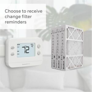 Honeywell Home X1N Non-Programmable Thermostat for Heating and Cooling Systems - For Home