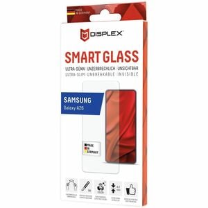 Displex Smart Glass 10H, 9H Tempered Glass Screen Protector for Samsung Galaxy A26 - Transparent - 1 - For Super AMOLED Sm