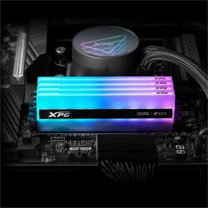 Módulo RAM XPG LANCER NEON RGB AX5U6400C3216G-CLANRSG para Computadora de escritorio - 16GB (1 x 16GB) - RGB - DDR5-6400/P