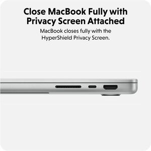 HyperShield HS5214GL 3H Anti-glare Privacy Screen Filter for Apple - For 35.6 cm (14") LCD MacBook Pro - Anti-microbial - 