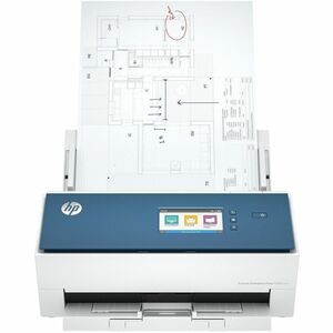 HP Scanjet Enterprise Flow N9000 sn1 Sheetfed Scanner - 80 ppm (Mono) - 80 ppm (Color) - Duplex Scanning - Poster, Technic