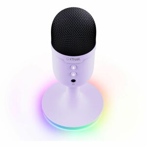 Microphone pour Intérieur, Jeux, Diffusion en continu, Baladodiffusion Trust GXT 234W - Filaire - Condensateur - Violet - 