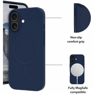 dbramante1928 ApS Greenland Pro Case for Apple iPhone 17 Smartphone - Pacific Blue - Impact Resistant, Anti-slip, Drop Res