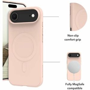 dbramante1928 ApS Greenland Pro Case for Apple iPhone Air Smartphone - Pink Sand - Impact Resistant, Anti-slip, Drop Resis
