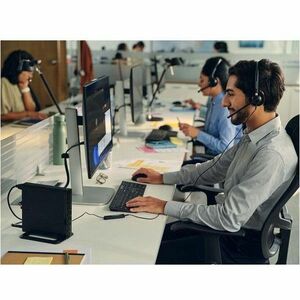 Ordinateur de bureau HP ProDesk 4 G1i - Intel Core Ultra 5 225T - Technologie vPro - 16 Go - 512 Go SSD - Mini PC - Noir -