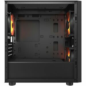 COUGAR Uniface Mini RGB CGR-55C9B-RGB Gabinete para computadora gamer - Mini ITX, Micro ATX, ATX Placa base admitida - Min
