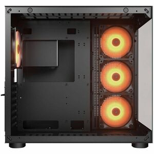 COUGAR CGR-5KA1B-RGB Gabinete para computadora gamer - ATX, Mini ITX, Micro ATX Placa base admitida - Media Torre - Crista