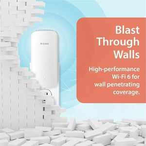 D-Link AQUILA PRO AI E30 Dual Band Wi-Fi 6 IEEE 802.11a/b/g/n/ac/ax/h/k/v 3 Gbit/s Wireless Range Extender - 2.40 GHz, 5 G