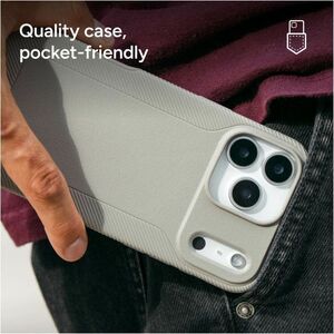 ZAGG Luxe Snap Case for Apple iPhone 17 Pro Max Smartphone - Grey