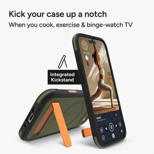 ZAGG Sedona Snap Case for Apple iPhone 17 Air Smartphone - Sea Kelp - Impact Absorbing, Drop Resistant, Shock Absorbing, S