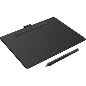 Wacom Intuos M CTL-6100WL Graphics Tablet - 2540 lpi - Wired/Wireless - Black - Bluetooth - 216 mm x 135 mm Active Area - 