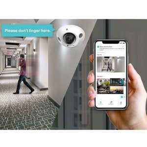 Caméra réseau TP-Link VIGI C230I MINI 3 Mégapixels - Couleur - Mini-dôme - 30 m Infrarouge vision nocturne - H.265+, H.265